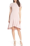 AVEC LES FILLES HIGH/LOW SHEATH DRESS,1P01W54