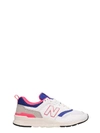 New Balance Leather And Canvas 997 Sneakers In White