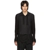 ANN DEMEULEMEESTER ANN DEMEULEMEESTER BLACK REMOVABLE LACE SHIRT