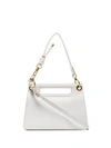 GIVENCHY GIVENCHY WHITE WHIP SMALL LEATHER SHOULDER BAG - 白色