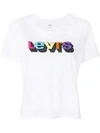 LEVI'S LEVI'S T-SHIRT MIT LOGO-PRINT - WEIß