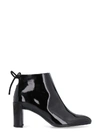 STUART WEITZMAN PATENT LEATHER ANKLE BOOTS,10879694