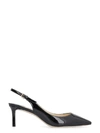 JIMMY CHOO ERIN PATENT LEATHER POINTY-TOE SLING-BACK,10879467