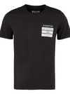 Maison Margiela Stereotype Cotton Jersey T-shirt In Black