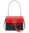 VALENTINO GARAVANI VRING MEDIUM LEATHER SHOULDER BAG,P00386611