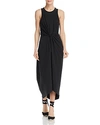 JOIE SEAMOUR TWIST-FRONT MAXI DRESS,19-1-005017-DR01759