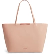 TED BAKER JOYCEE BOW DETAIL LEATHER SHOPPER,WXB-JOYCEE-XH9W