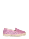 MANEBI LUREX ESPADRILLES,10897599