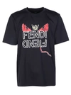FENDI KING DEMON T-SHIRT,10897281