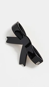 ALEXANDRE DE PARIS BOW BARRETTE BLACK ONE SIZE,APARI30031