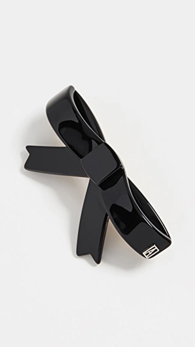 Alexandre De Paris Idol Barrette In Black