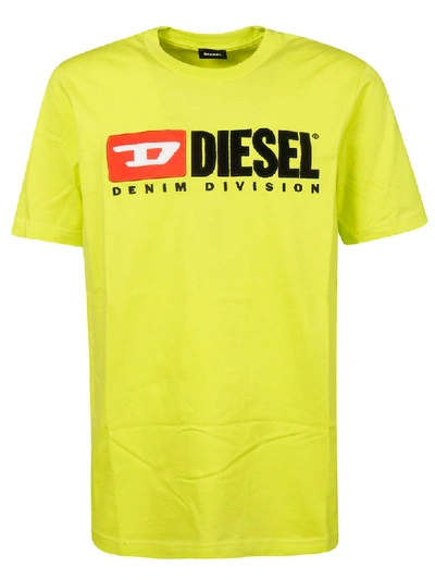 Diesel T-just-division T-shirt In Multi
