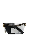 GIVENCHY GIVENCHY TWO-TONE BELT BAG - 黑色