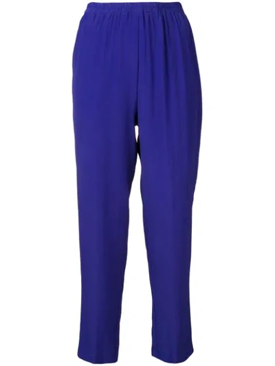 Pierantoniogaspari Tapered Trousers In Blue