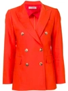 ALBERTO BIANI ALBERTO BIANI DOUBLE-BREASTED BLAZER - ORANGE