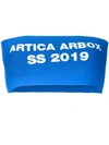 Artica Arbox Artica-arbox Woman Top Azure Size M Viscose, Polyester In Blue
