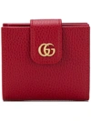GUCCI GUCCI GG MARMONT CARD HOLDER - RED