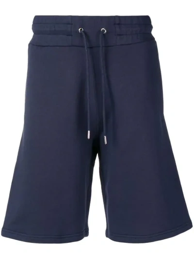 Kenzo Logo Urban Shorts In Blue