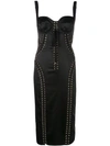 DOLCE & GABBANA LACE-UP BUSTIER DRESS