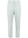 THEORY CROPPED TAILORED TROUSERS