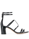 CASADEI BLOCK HEEL SANDALS