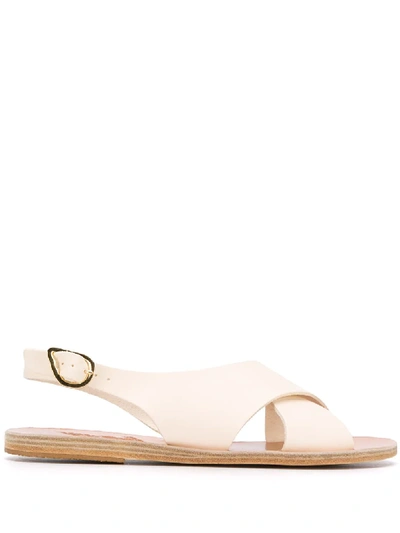 Ancient Greek Sandals Maria Sandals - 白色 In White