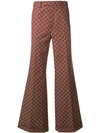 GUCCI GG JACQUARD KNIT TROUSERS