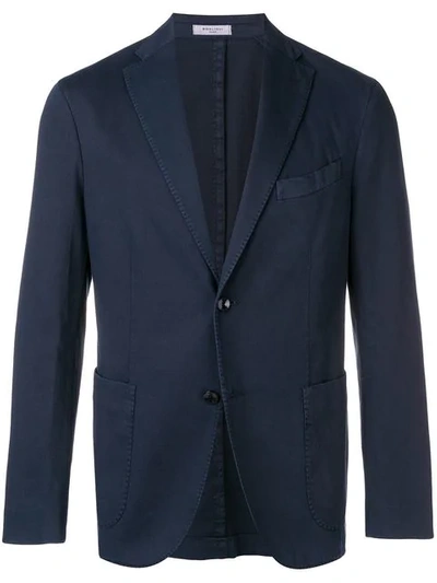 Boglioli Denim Blazer In Blue