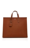 MARK CROSS FITZGERALD TEXTURED-LEATHER TOTE,690723