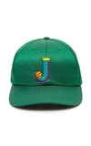 JUST DON ISLANDERS EMBROIDERED SATIN BASEBALL HAT,693679