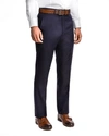 SANTORELLI MEN'S LUX SERGE TWILL DRESS PANTS,PROD220950312
