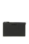 FERRAGAMO FIRENZE GRAIN LEATHER CLUTCH,10898623