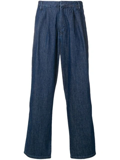 Levi's : Made & Crafted Loose Fit Trousers - 蓝色 In Blue