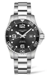 Longines Hydroconquest Watch, 41mm In Black