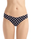 COMMANDO PRINTED CLASSIC THONG,CT02