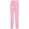 LOEWE Pink straight-leg twill trousers