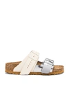 RICK OWENS X BIRKENSTOCK COMBO ARIZONA SANDAL,RICK-WZ62