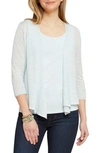 NIC + ZOE 4-WAY LIGHTWEIGHT CARDIGAN,R171107A