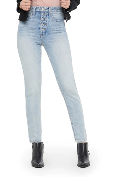 Joe's Jeans X Weworewhat The Danielle High-rise Straight Jeans In Vintage Light