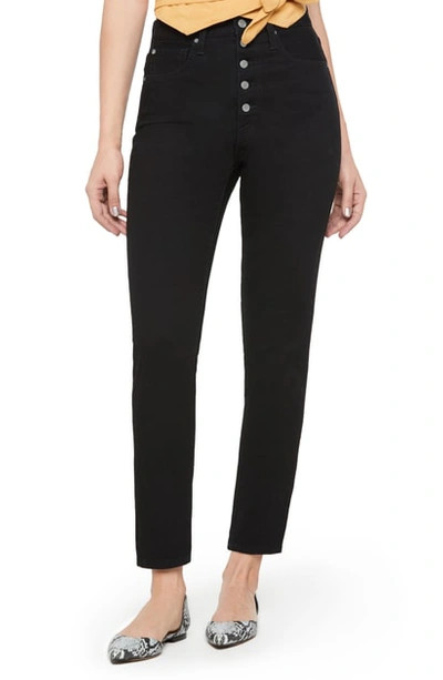 Joe's Jeans X Weworewhat The Danielle High-rise Vintage Straight In Black