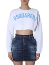 DSQUARED2 CROPPED SWEATSHIRT,10899263