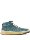 ACNE STUDIOS ACNE STUDIOS BARTOS M S RETRO SNEAKERS - BLUE