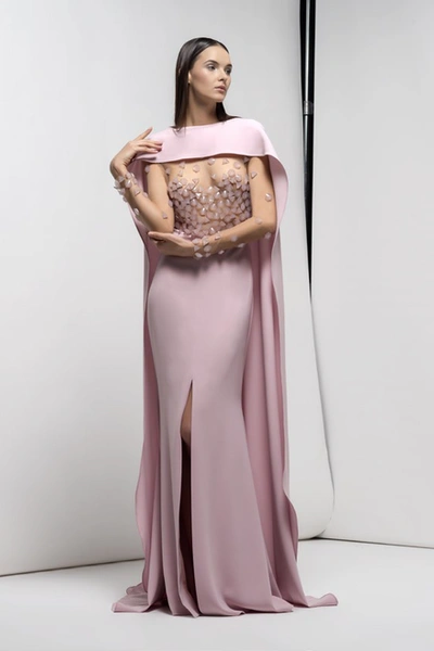 Isabel Sanchis Sheer Illusion Drexel Gown