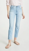 AG THE ISABELLE HIGH RISE STRAIGHT CROP JEANS