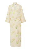 BERNADETTE ANTWERP PEIGNOIR FLORAL-PRINT SILK ROBE,729173