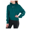 NIKE WOMEN'S SPORTSWEAR SWOOSH HOODIE, GREEN - SIZE SMALL,5582896