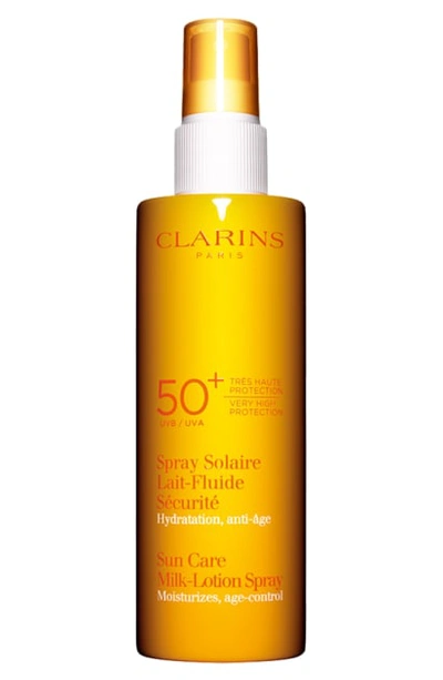 Clarins Sunscreen Care Milk-lotion Spray Spf 50+, 5.3 oz