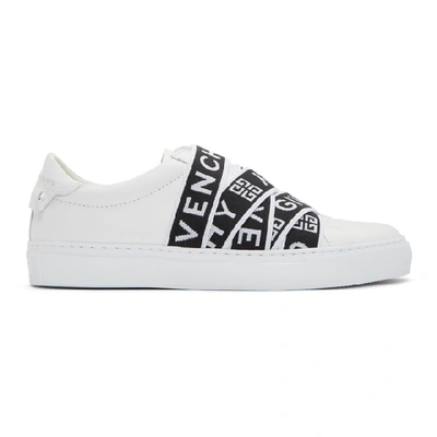 Givenchy White 4g Elastic Urban Knots Trainers