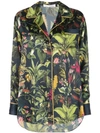 OSCAR DE LA RENTA BOTANICAL PRINT SHIRT