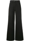 BARENA VENEZIA BARENA WIDE-LEG TROUSERS - BLACK